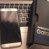 Celular S7 Edge Silver Platinum